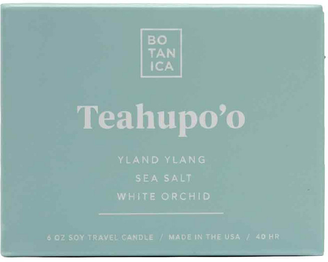 BOTANICA 手工香氛蠟燭, 1件, 177ml, Teahupo‘o 依蘭
