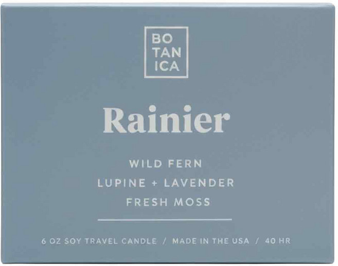 BOTANICA 手工香氛蠟燭, 1件, 177ml, Rainier 香蜂薰衣草