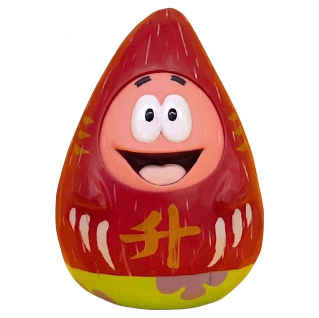 nickelodeon 福部屋系列 URDU X NICK 達摩公仔 派大星, 1個