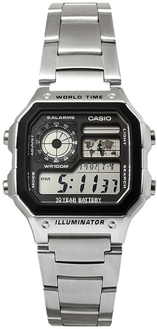 CASIO 卡西歐 軍人運動戶外數位手錶 AE-1200WHD-1A