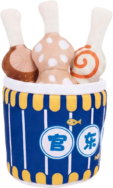 paipet 關東煮套裝 狗玩具, 藍色, 1個