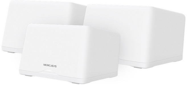 Mercusys 水星 Wi-Fi 7 BE9300 全2.5G埠 三頻真Mesh路由器3件組, 1套, Halo H47BE(3-pack)