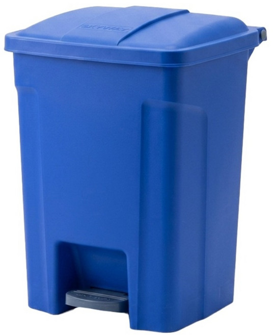 KEYWAY 聯府 商用衛生踏式垃圾桶 PSS0553 55L, 藍色