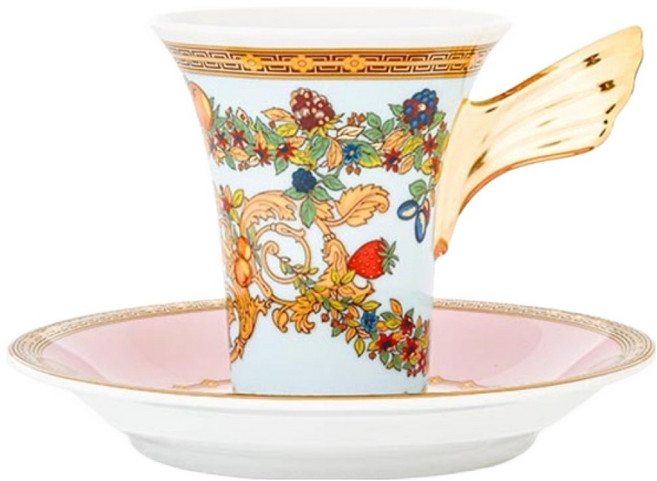 VERSACE Icarus Le Jardin de Espresso 濃縮咖啡杯 + 杯碟組