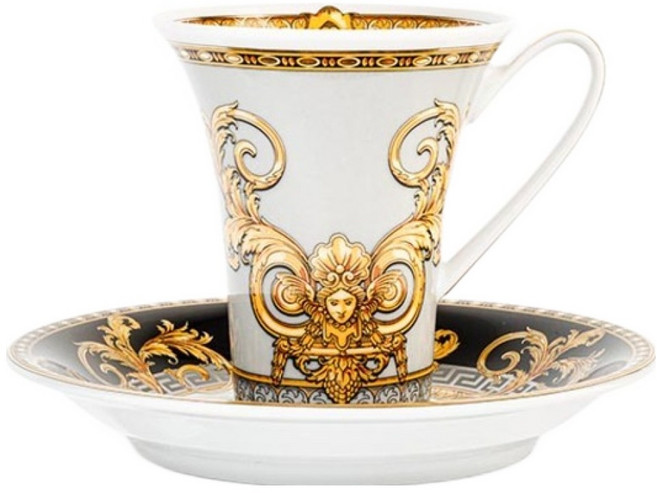 VERSACE Prestige Gala 濃縮咖啡杯 + 杯碟組