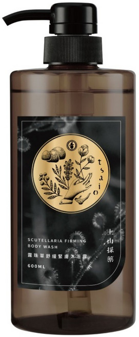 tsaio 上山採藥 露珠草舒緩緊膚沐浴露, 1個, 600ml