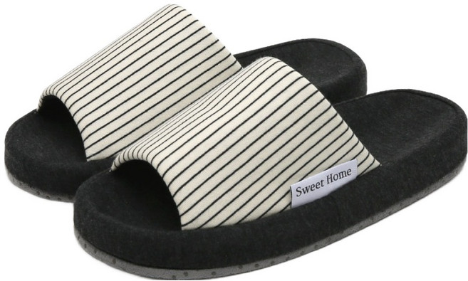 Sweet Home Slippers Soufflé 2 Recovery 室內拖鞋, 象牙白, 1個