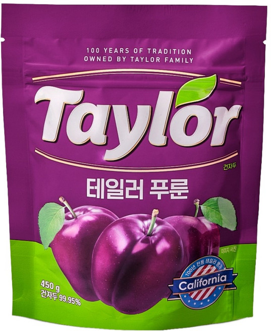 Taylor 西梅乾, 450g, 1個