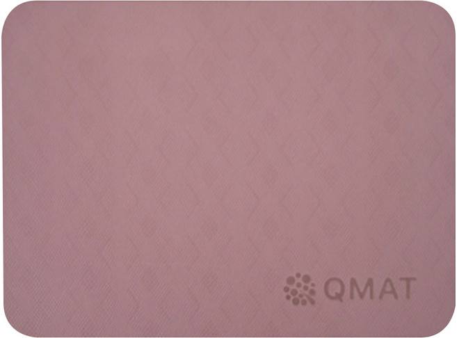 QMAT 台灣製 運動跪墊, 霧粉色, 1個