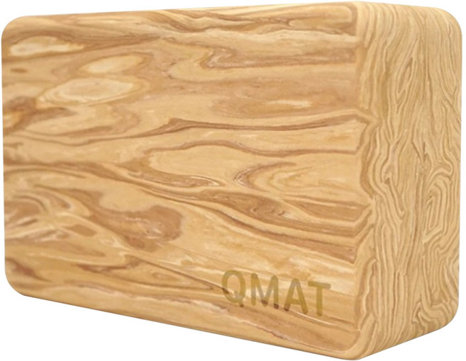 QMAT 瑜珈磚 60D 台灣製, 松木紋, 1個