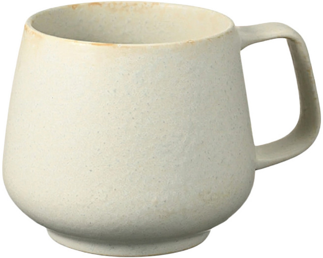 HARIO 好璃奧 NOTE 馬克杯 360ml NMG-360-ML, 奶白色, 1個