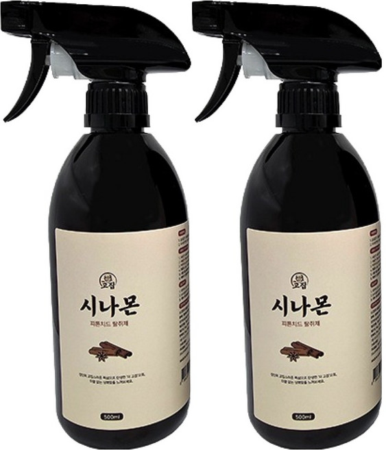 固執老闆 肉桂芬多精肉桂噴霧除臭劑, 2個, 500ml