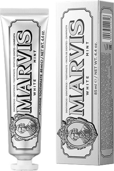 MARVIS 白薄荷牙膏, 1個, 85ml