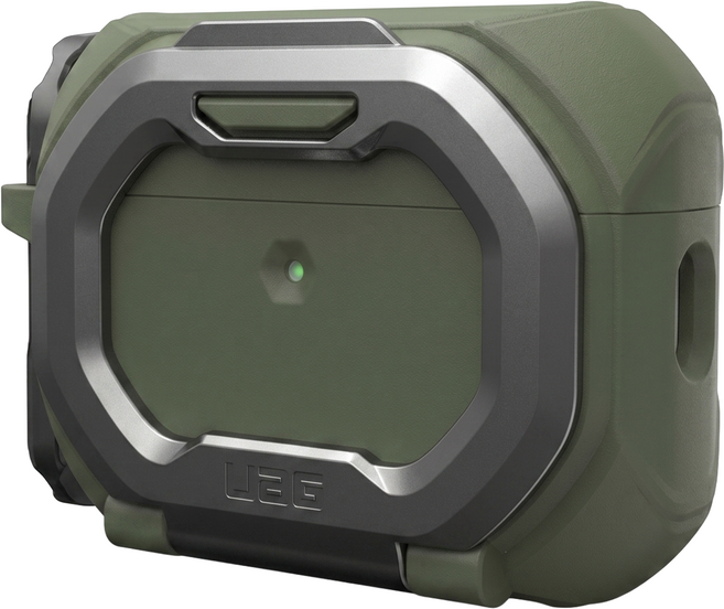 UAG 頂級版耐衝擊支架保護殼, 綠色, 1個, AirPods Pro 3