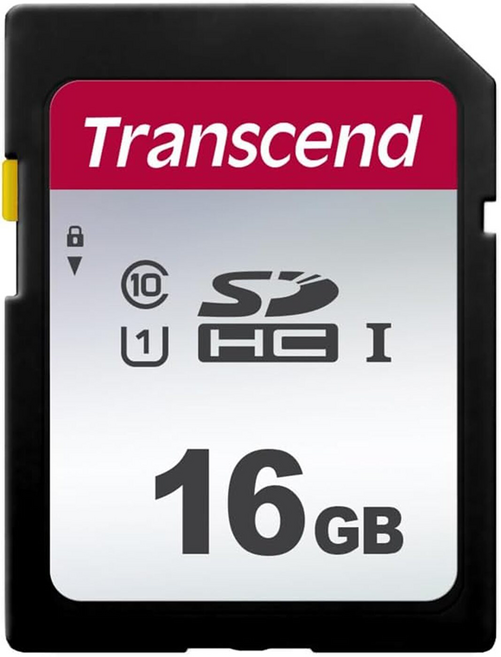 Transcend 創見 SDC300S SDHC 記憶卡 UHS-I U1 TS16GSDC300S, 1個, 16GB