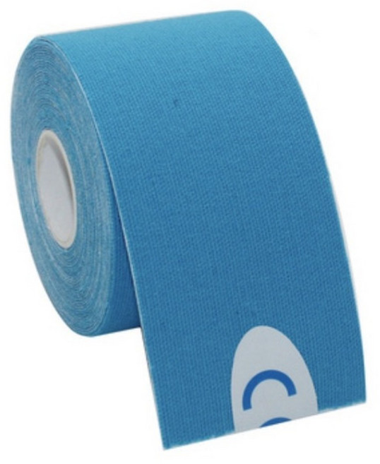 SPORT PLUS 肌肉貼布 5 x 500cm 藍色, 1個, 1捲