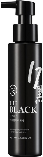 TRUST TS The Black17頭皮護理頭髮活絡養髮液, 80g, 1瓶