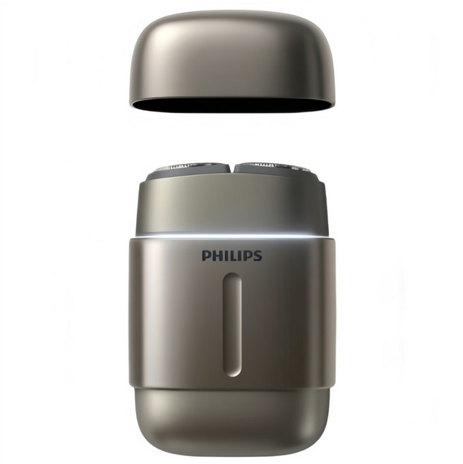 PHILIPS 飛利浦 旗艦型 攜帶式 電鬍刀 原鈦金 雙刀頭 可完全水洗 RQ903/06
