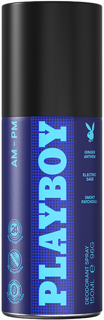 PLAYBOY 台灣公司貨 晝夜不羈男性體香噴霧, 1個, 150ml