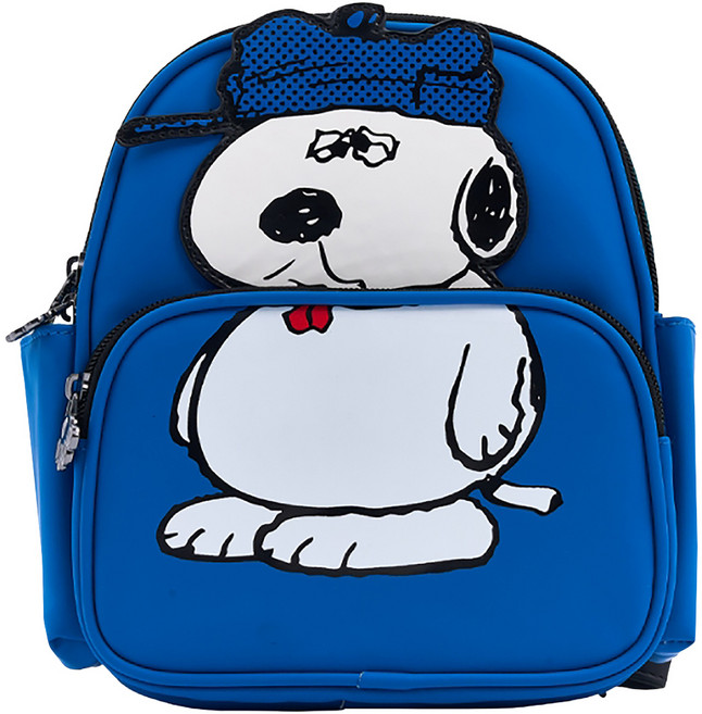 PEANUTS 史努比 造型背包, 歐拉夫藍