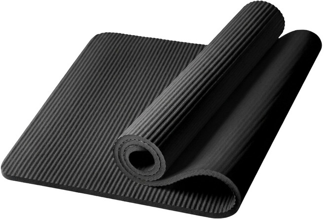 SPORT PLUS 瑜珈墊60, 黑色, 1個