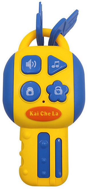 Kai Che la 益智早教鑰匙, 藍黃色, 1個