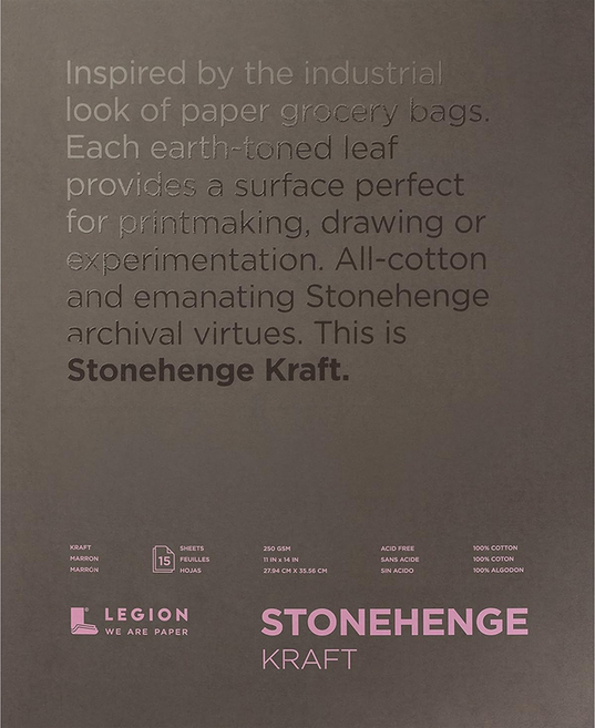 legion 素描本 Stonehenji 牛皮紙 250g K1114