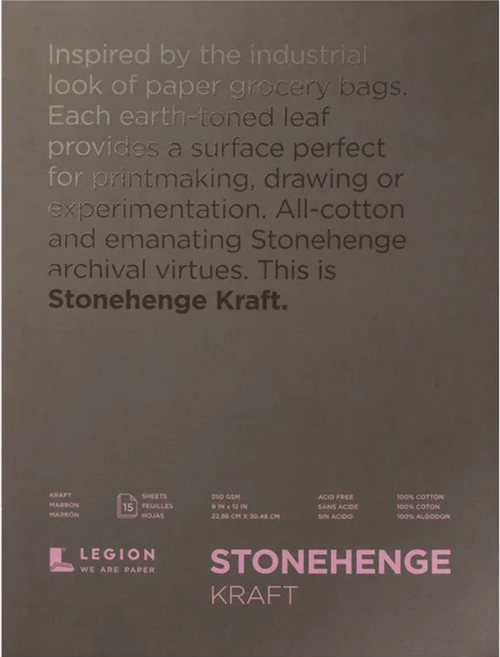 legion 素描本 Stonehenji 牛皮紙 250g K912