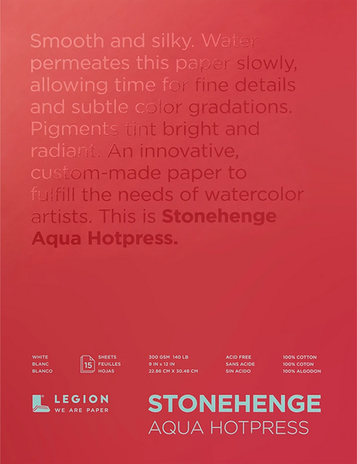 legion 素描本 Stonehenge 水彩半成品 300g QH912