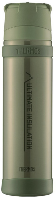 THERMOS 膳魔師 登山專用 登山用保溫瓶 第2季 FFX-901K, 森林, 1個, 900ml