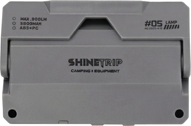 ShineTrip 山趣 卡片燈, 灰色, 1個