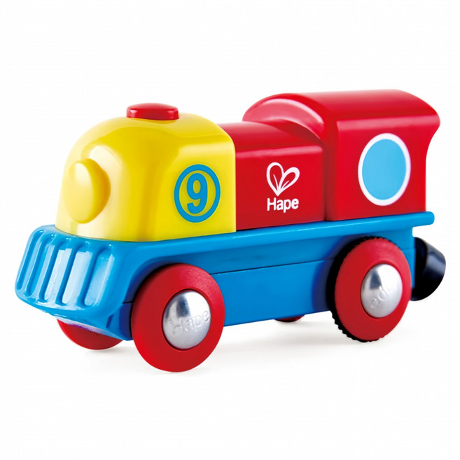 Hape 彩虹電動火車, 混和顏色, 1套