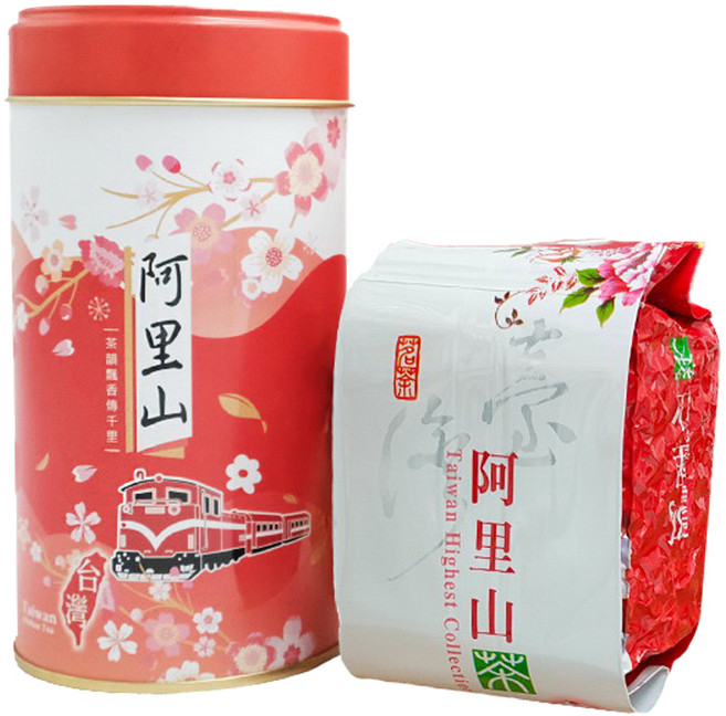 茶曉得 阿里山輕焙甜香烏龍茶葉禮盒, 150g, 1套, 2個裝