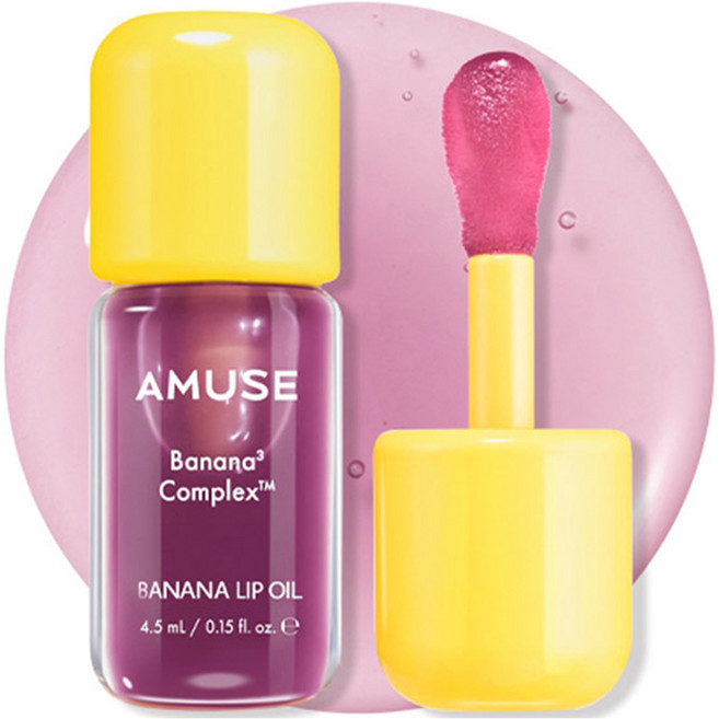 Amuse Makeup 香蕉唇油, 07 蘋果酸光澤, 1個