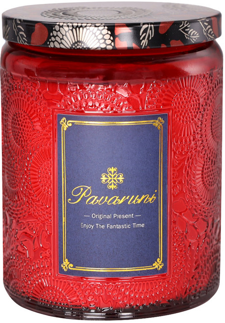 Pavaruni 香氛蠟燭, 200g, 1件, SCA01 凡爾賽玫瑰
