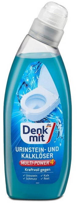 dm Denk mit 馬桶去污清潔劑 強力藍, 1個, 750ml