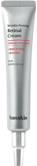 Hanskin 抗皺緊緻視黃醛乳霜, 1個, 15ml