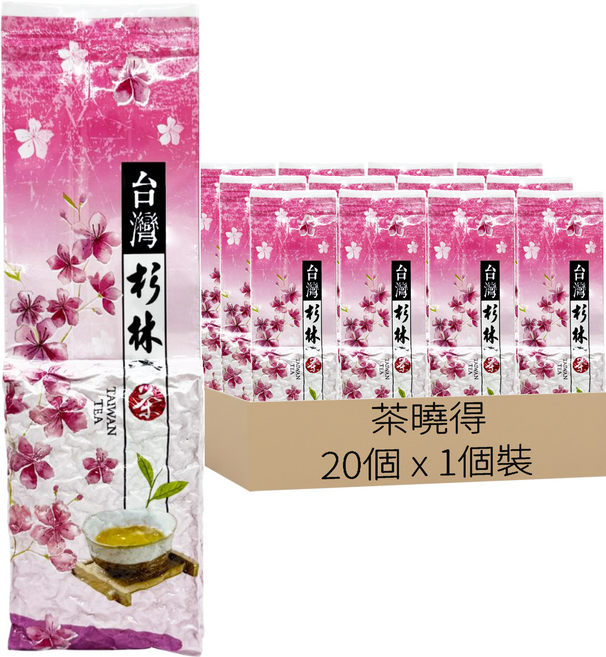 茶曉得 杉林溪甘韻清甜烏龍茶, 150g, 20個, 1個裝