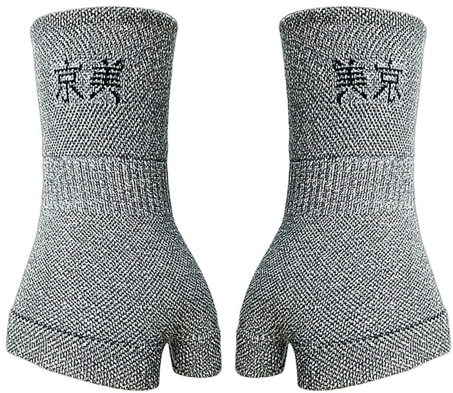 jinmei 京美 鍺紗拇指護腕, 灰色, 1套