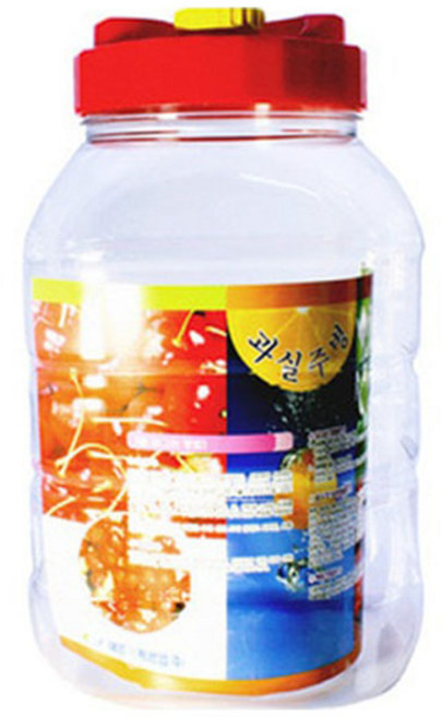 DK水果酒 方形釀酒瓶, 1個, 10L