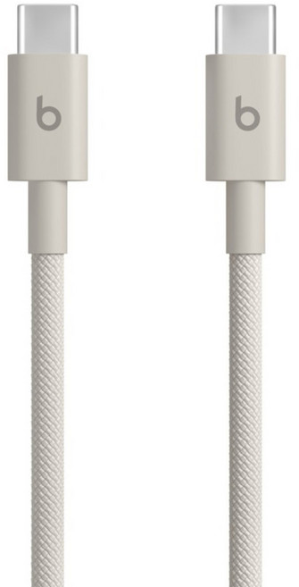 beats USB-C-USB-C編織線, 風馳灰, 1個, 1.5m