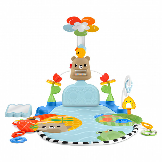 fisher-price 費雪 三合一健身器, 混和顏色, 1套