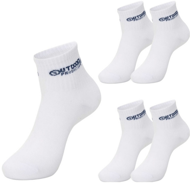 OUTDOOR PRODUCTS Essential 短襪 5雙組