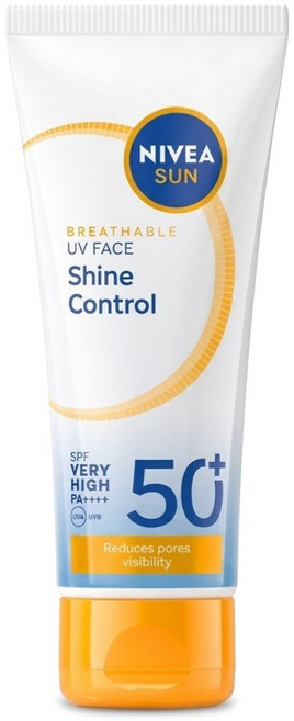 NIVEA 妮維雅 台灣公司貨 全護專業抗UV防曬乳 油光掰掰 SPF50+ PA++++, 1件, 40ml