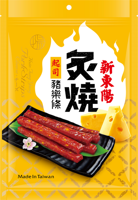 新東陽 炙燒起司豬樂條, 165g, 1包
