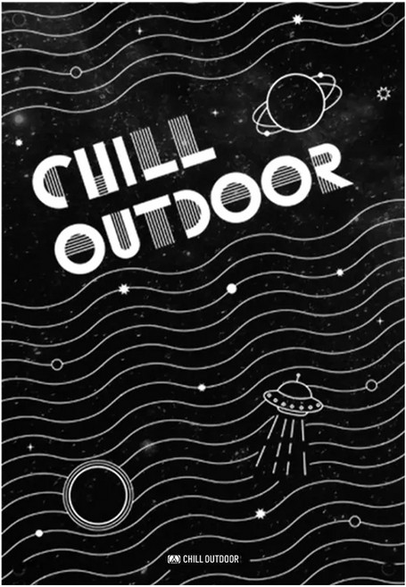 Chill Outdoor 透明一單位板, 萩遊太空
