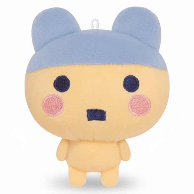 KAMIO JAPAN Tamagotchi 塔麻可吉絨毛玩偶 日本原裝, 小麻每吉 藍色, 1個, 8cm