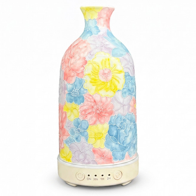Besthot 輕奢陶瓷香薰機 彩色, 1件, 100ml, 無香