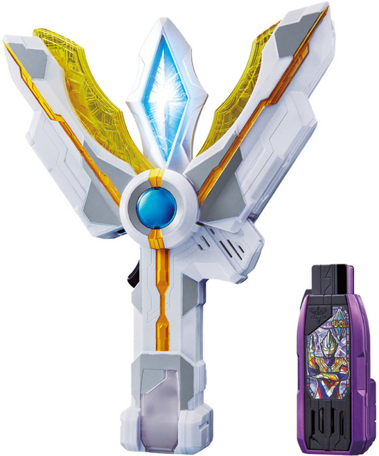 ULTRAMAN 超人力霸王 特利卡 SUPER BEST DX GUTS 聖光棒, 白金色, 1個