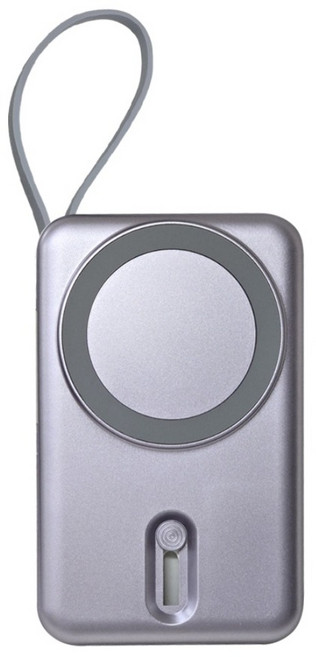 STANDFiRM 生活嚴選 輕薄行動電源 5000mAh Type-C, 紫色, P630